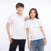 เสื้อโปโลสีขาวล้วน