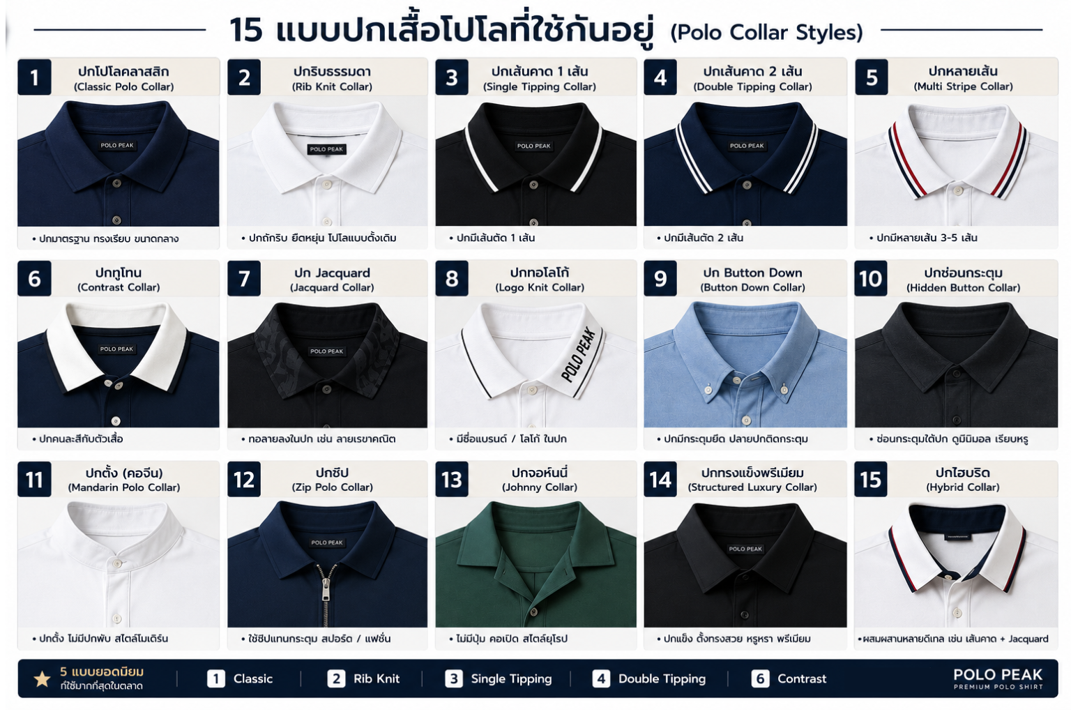 แบบปกเสื้อ